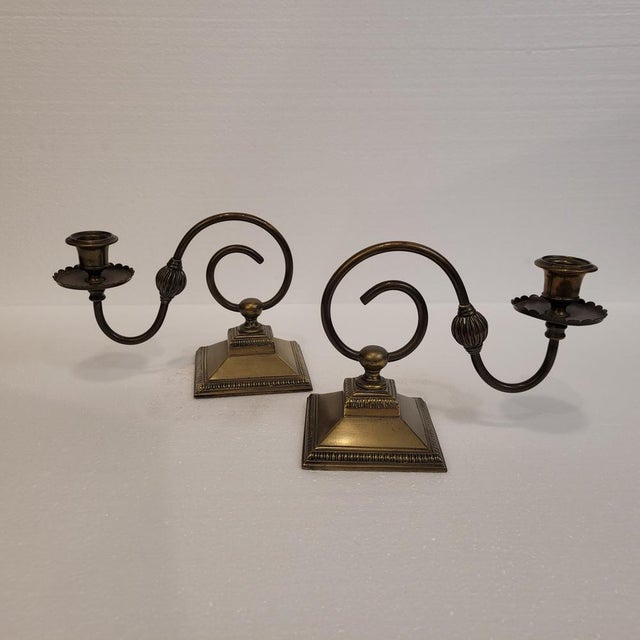 Louis XVI Bronze Candlesticks, France, 1790, Set of 2 For Sale - Image 5 of 18