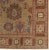 Tan Antique Bakshaish Carpet, Oriental Persian Handmade in Tan Brown, Blue and Red For Sale - Image 8 of 13