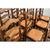 19th Century Set of 14 Ladder Back and Rush Seat Dining Chairs For Sale - Image 12 of 18