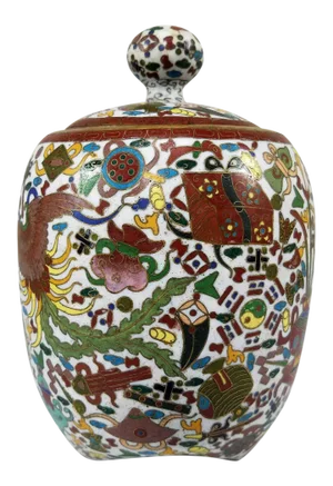 Chinese Cloisionne Vase