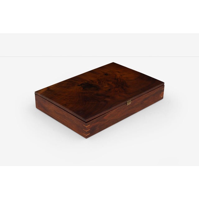 Arthur Espenet Wooden Box 1961 For Sale - Image 4 of 7