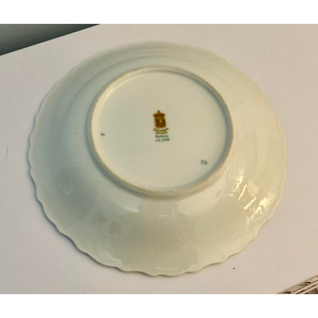 Gold Schumann Bavaria Dresden Bowl - 1940s For Sale - Image 8 of 9