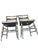 Vintage Set of 5 Genuine Nichols & Stone Stenciled Chairs. For Sale - Image 11 of 12