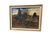 1980s Vintage Acrylic Landscape Painting on Canvas Framed 28" W For Sale - Image 5 of 8