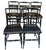 Traditional Vintage Set of 5 Genuine Nichols & Stone Stenciled Chairs. For Sale - Image 3 of 12