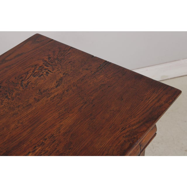 English Hand Crafted Distressed Oak Sideboard Cabinet For Sale - Image 11 of 16