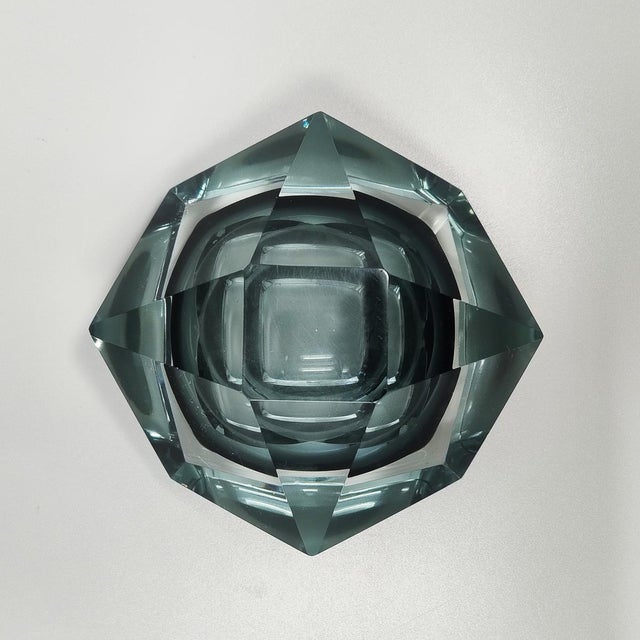 Flavio Poli Grey Ashtray by Flavio Poli for Seguso, 1960s For Sale - Image 4 of 7