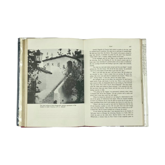 Mid-Century Modern The Garden of Allah by Sheilah Graham 1971 Hardcover Book Hollywood Hotel Uk Ed. For Sale - Image 3 of 12