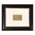 Small Antique French Landscape Drawing on Paper With Frame For Sale