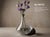Handmade Crystal Vase With Gobi Desert Stone Base – Unique Home Decor For Sale - Image 4 of 7