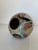 1980s Vintage Handmade Abstract Drip Glaze Design Studio Pottery Vase For Sale - Image 11 of 12