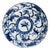 Chinese Blue & White Floral, C. 1850 For Sale