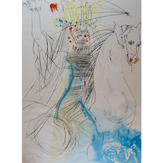 Surrealism 1970s Salvador Dali Saint Licie For Sale - Image 3 of 5