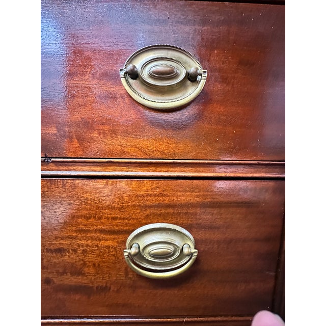 Vintage Kindel Grand Rapids Mahogany 5-Drawer French Louis XVI Style For Sale - Image 10 of 11