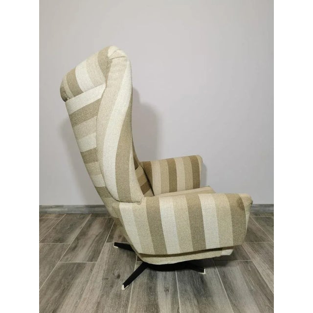 Armchair With Ears by Up Zavody, in Very Good conditions. Designed 1950 to 1959