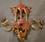 Mid 20th Century Pair of Asian-style Gilded Wall Sconces For Sale - Image 10 of 11