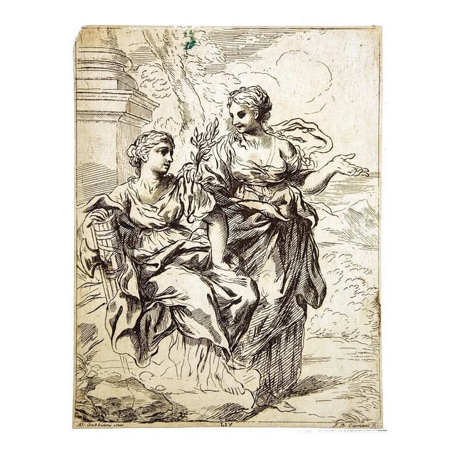 Woman Figures is a Modern Artwork realized by Anton Domenico Gabbiani (Florence, 1652 - 1726) in the first half of the...