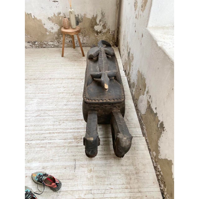 Berber Wooden Chest, 1970s For Sale - Image 13 of 18