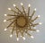 1960s Mid-Century Modern Italian 30-Light Chandelier in Brass from Stilnovo, 1960 For Sale - Image 5 of 8