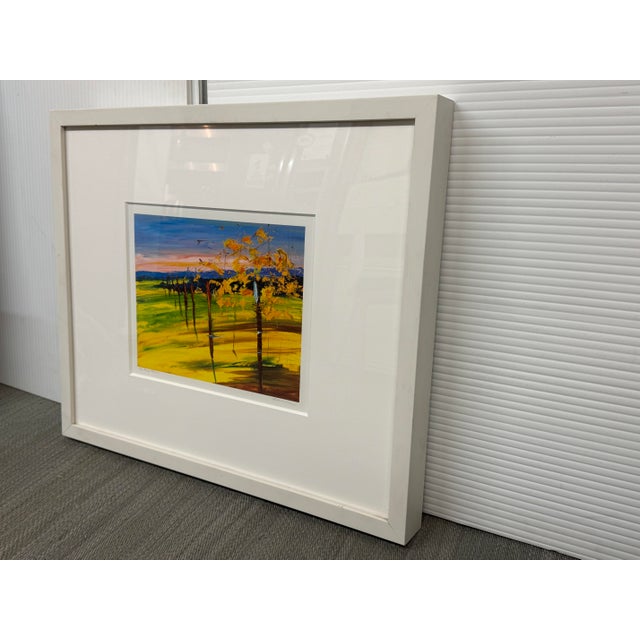 French Country Ann Rea Very End of Vines Artwork, Signed For Sale - Image 3 of 12