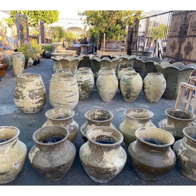 Early 21st Century Small Earth Ware Pot For Sale - Image 5 of 7