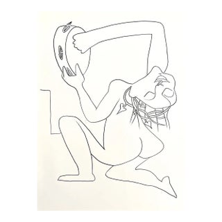 Francoise Gilot Lithograph the Drum 1975 For Sale