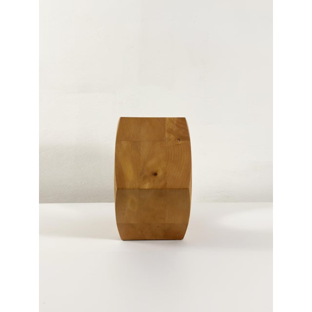 Contemporary Nut Stool by Mauro Dell'Orco For Sale - Image 3 of 11