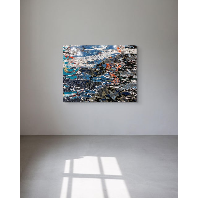 Not Yet Made - Made To Order Echo Sparkle by Johann Besse – Abstract Metal Photography Print | Limited Edition, Framed & Ready to Hang For Sale - Image 5 of 6