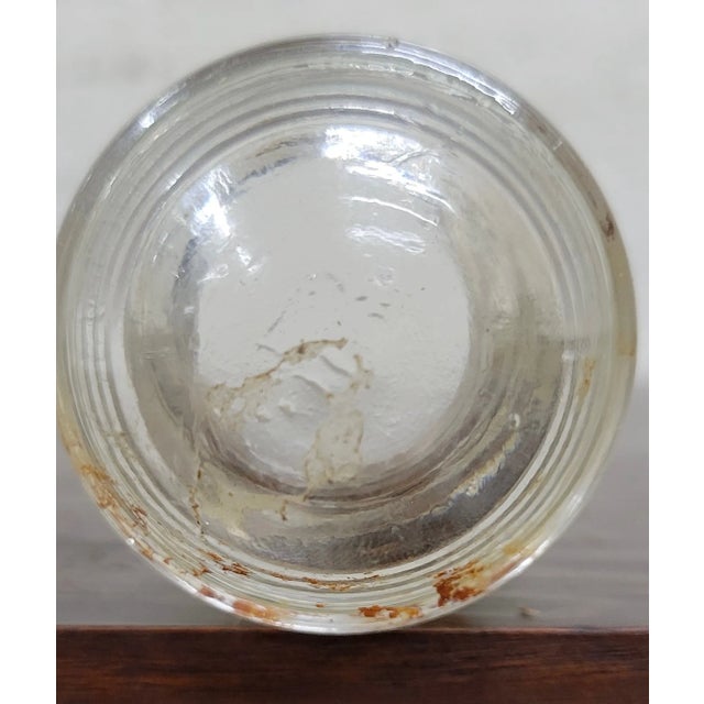 Early 20th Century Vintage Clear Glass Hemingray-9 Insulator For Sale - Image 5 of 10