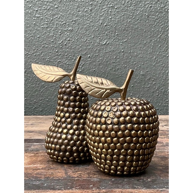 Vintage Studded Apple and Pear For Sale - Image 11 of 11