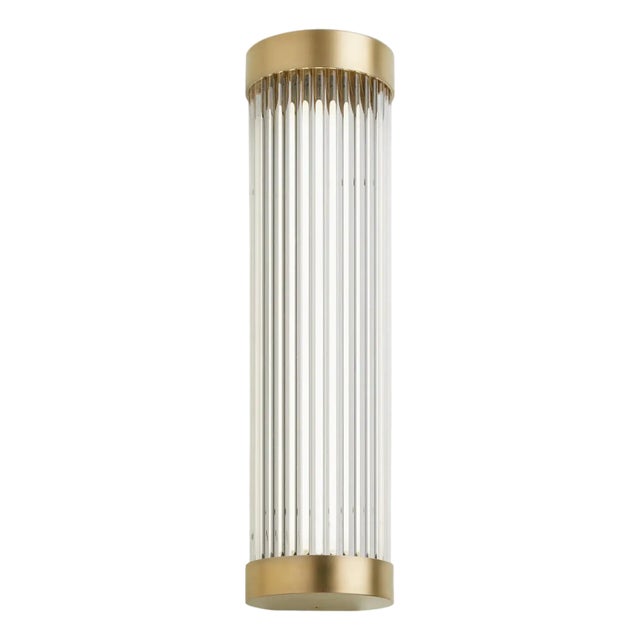 Contemporary Tekna Mercer Wall Light With Vintage Brass Finish For Sale