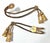 Vintage Italian Gilt Rope Curtain Tiebacks – Pair For Sale - Image 4 of 8