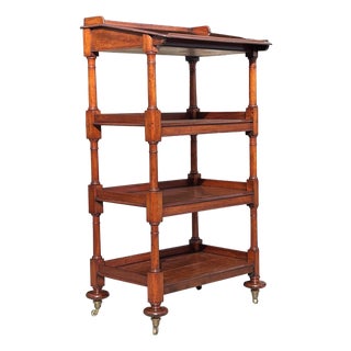 Antique George IV Mahogany Whatnot, 1820 For Sale
