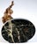 Metal Viennese Art Deco Clotilde von Derp Dancer Figurine in Bronze attributed to Josef Lorenzl, 1928 For Sale - Image 7 of 10
