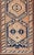 Tribal Tribal Medallion Design Vintage Turkish Runner in Orange and Navy Blue For Sale - Image 3 of 12