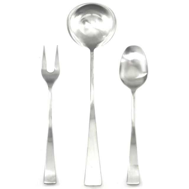 This 3-Piece Serving set includes a Serving Fork, Serving Spoon, and Ladle. Made in Italy with the highest quality of...