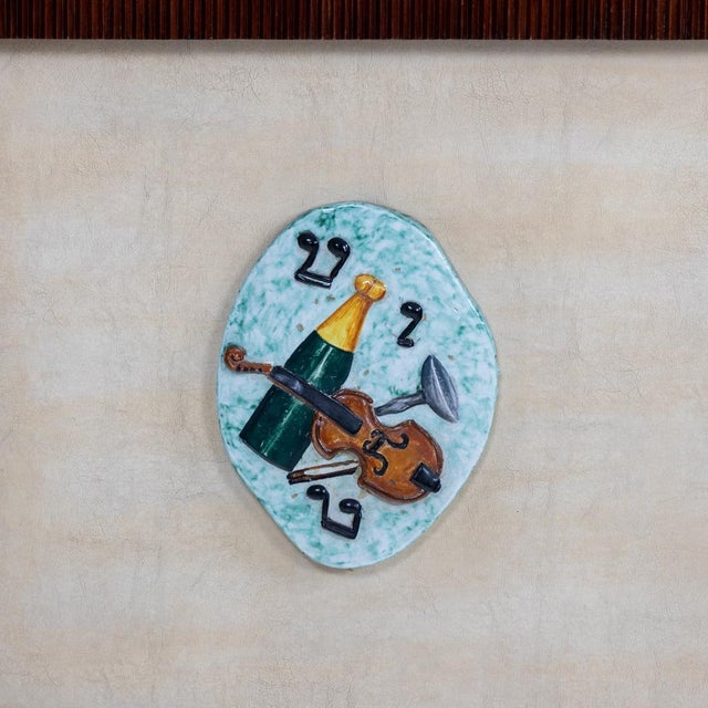 Vintage Italian Bar with Bar Stools, 1950s, Set of 4 For Sale - Image 3 of 15