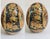 Vintage Pair Chinese Satsuma‑Style Hand‑Painted Porcelain Eggs 5" For Sale In West Palm - Image 6 of 10