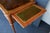 Louis XVI Style Writing Table or Desk of Walnut With Leather Top From France For Sale - Image 9 of 16