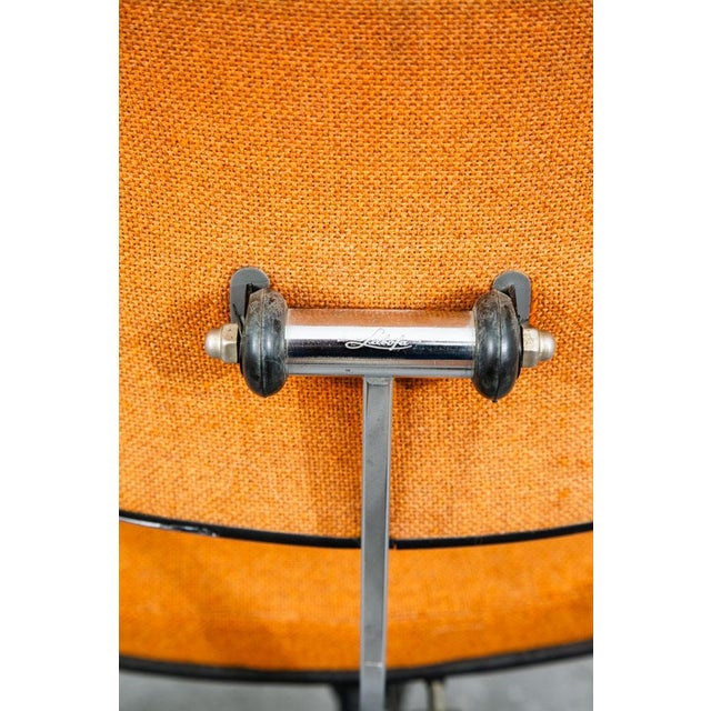 Mid Century Modern Office Chair Task Swivel Work Orange Rasmussen Labofa Work For Sale In Sacramento - Image 6 of 12