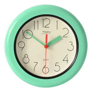 Vintage German Wall Clock from Happy, 1980s