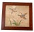 Large Framed 1930s Needlepoint Cross Stitch Mallards in Flight on Linen in Hand Made Oak Frame For Sale - Image 13 of 13