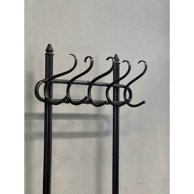 Wood Coat Rack attributed to Michael Thonet, 1920s For Sale - Image 7 of 9