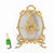 Antique French Rococo Revival Brass Fire Screen, 1800s For Sale - Image 12 of 13