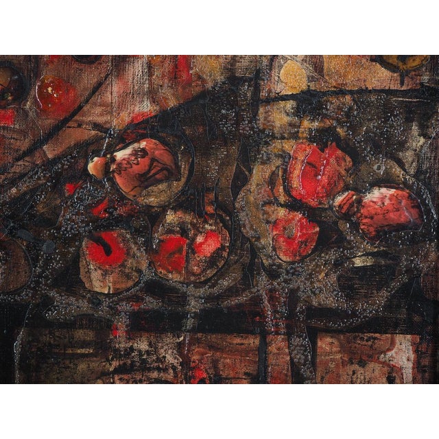 Jean-Pierre Vielfaure, The Widowed Bird, Original Oil on Canvas For Sale - Image 4 of 7