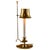 Brass Bouillotte Table Lamp with Adjustable Shade, Italy, 1940s For Sale - Image 17 of 17
