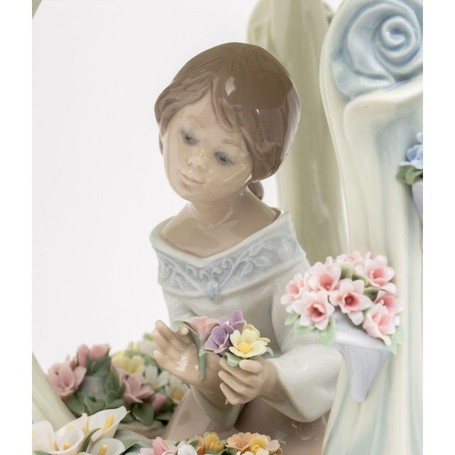 Lladro "Gazebo in Bloom" Porcelain Figurine For Sale - Image 14 of 18