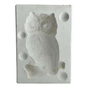 Vintage Mid-Century Modern Ceramic Owl Mold