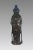 Antique Lacquer & Polychrome Carved Wood Figure of Guan Yin, Chinese Goddess of Compassion & Mercy Circa 1890 For Sale In Tampa - Image 6 of 10