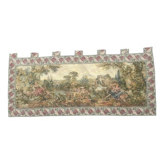 French Aubusson Jacquard Tapestry, 1960s For Sale